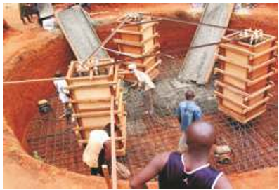 Foundation construction